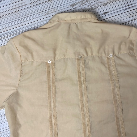 D’ACCORD AUTHENTIC CUBAN GUAYABERA SHIRT - Picture 5 of 8